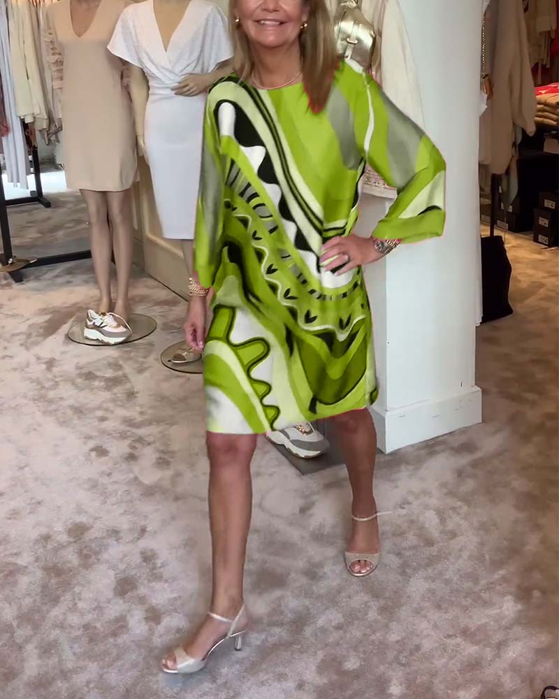 Willow | Stylish Midi Skirt With An Elegant Print