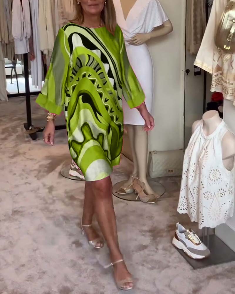 Willow | Stylish Midi Skirt With An Elegant Print