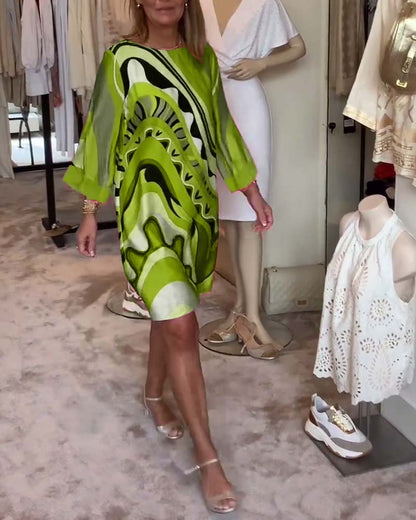 Willow | Stylish Midi Skirt With An Elegant Print