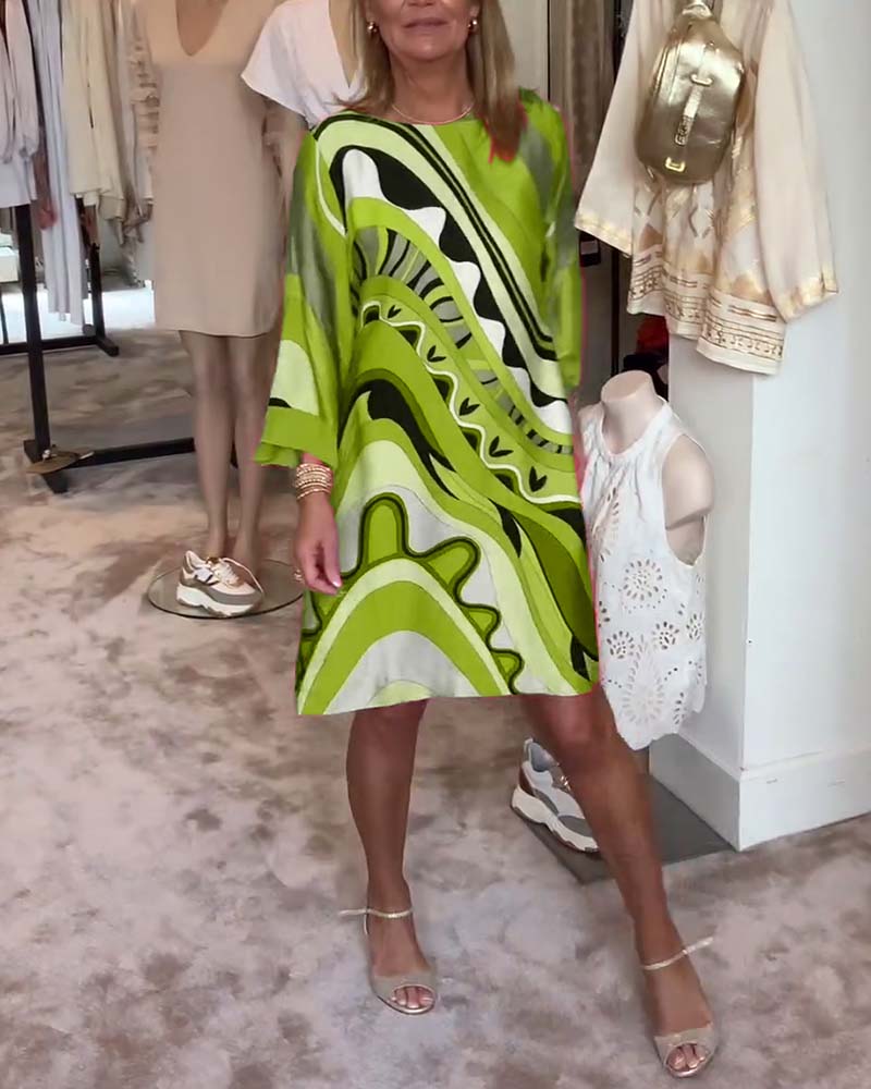 Willow | Stylish Midi Skirt With An Elegant Print