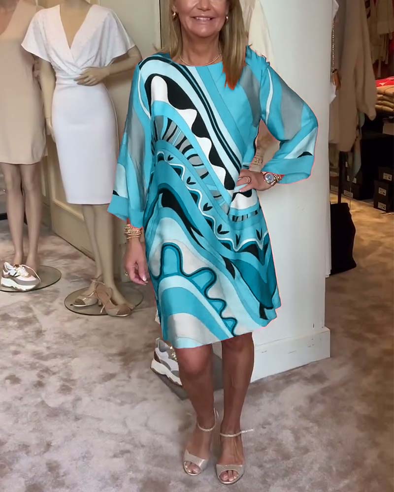 Willow | Stylish Midi Skirt With An Elegant Print